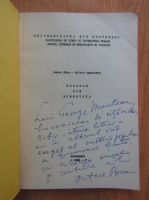 Octavian Paun, Silviu Angelescu - Folclor din Dambovita (cu autograful autorului)