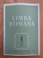Revista Limba Romana, anul XXV, nr. 4, 1976