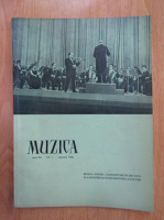 Revista Muzica, anul XII, nr. 1, ianuarie 1962