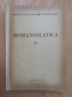 Romanoslavica (volumul 4)