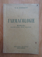 D. M. Scerbacev - Farmacologie. Manual pentru scoli medii sanitare