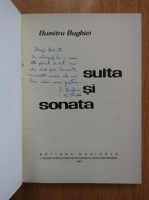 Dumitru Bughici - Suita si sonata (cu autograful autorului)