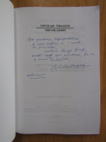 Nicolae Dragos - Casa din cuvinte (cu autograful autorului)