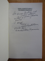 Ovidiu Constantinescu - Columnele sonetului (cu autograful autorului)