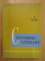 Revista Convorbiri Literare, nr. 1, mai 1970