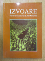 Revista Izvoare, nr. 28-29, 1995-1996