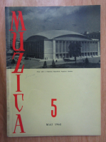 Revista Muzica, anul X, nr. 5, mai 1960