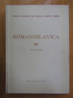 Romanoslavica (volumul 12)