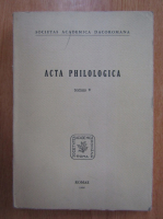 Acta Philologica (volumul 5)