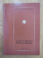Anticariat: Alecu Russo. Studii si Articole