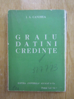 I. A. Candrea - Graiu, datini, credinte