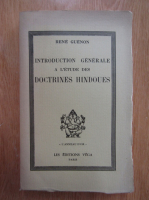Rene Guenon - Introduction generale a l'etude des doctrines hindoues