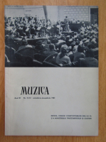 Revista Muzica, anul XI, nr. 11-12, noiembrie-decembrie 1961