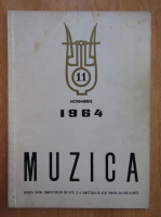 Revista Muzica, anul XIV, nr. 11, noiembrie 1964