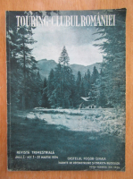 Revista Touring Clubul Romaniei, anul I, nr. 1, martie 1934