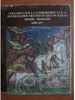 Colloque sur la conservation et la restauration des peintures murales
