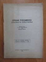 Ciprian Porumbescu - Colectiune de cantece sociale