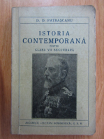 D. D. Patrascanu - Istoria contemporana pentru clasa VII secundara