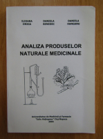 Ilioara Oniga - Analiza produselor naturale medicinale