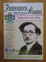 Revista Independenta Romana, anul 5, nr. 57, octombrie 2019