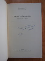 Savin Bratu - Mihail Sadoveanu (cu autograful autorului)