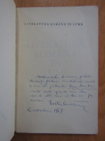 Victor Craciun - Literatura romana in lume (cu autograful autorului)