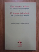 Anticariat: Claudiu Constantinescu - O fereastra deschisa (editie bilingva)