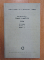 Anticariat: Dictionarul limbii romane (tomul XI, partea a 1-a)