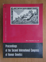 Anticariat: Proceedings of the Second International Congress of Human Genetics