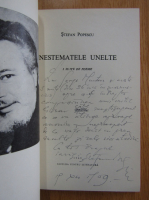 Stefan Popescu - Nestematele unelte (cu autograful autorului)