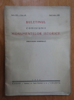 Buletinul Comisiunii Monumentelor Istorice, anul XIX, fasc. 48, aprilie-iunie 1926