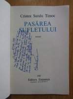 Cristea Sandu Timoc - Pasarea sufletului (cu autograful autorului)