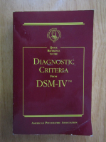 Diagnostic Criteria From DSM-IV