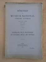 F. Gouin - Memoires du museum national d'histoire naturelle (volumul 28)