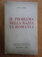 Guido Landra - Il problema della razza in Romania