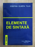 Iosefina Olimpia Tulai - Elemente de sintaxa