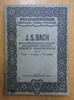 J. S. Bach. Brandenburgisches Konzert. Brandenburg Concerto. Concerto Brandebourgeois, nr. 2