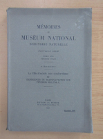 Jean Balazuc - Memoires du museum national d'histoire naturelle (volumul 25)