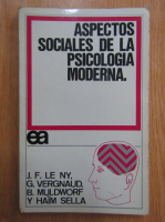 Jean Francois le Ny - Aspectos sociales de la psicologia moderna