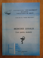 Natalia Drugescu - Medicina legala. Curs pentru studenti