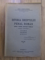 Petre Ionescu Muscel - Istoria dreptului penal roman (1931)