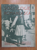 Revista Sociologie Romaneasca, anul II, nr. 11-12, noiembrie-decembrie 1937