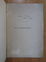 Al. Rosetti - Ovid Densusianu (cu autograful autorului)