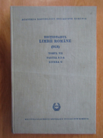 Dictionarul limbii romane (volumul 7, partea a 2-a, litera O)