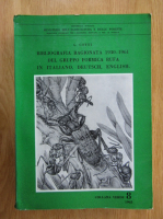 Anticariat: G. Cotti - Bibliografia ragionata, 1930-1961, del gruppo formica rufa in italiano, deutsch, english