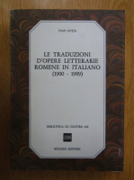 Ioan Gutia - Le traduzioni d'opere letterarie romene in italiano