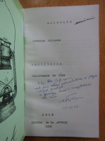 Octavian Bilcescu - Naivitatea felinarelor de vant (cu autograful autorului)