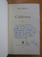Pan Solcan - Caderea (cu autograful autorului)