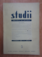 Revista Studii, tomul 23, nr. 5, 1970