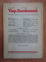 Revista Viata Romaneasca, anul XXXII, nr. 4, aprilie 1979